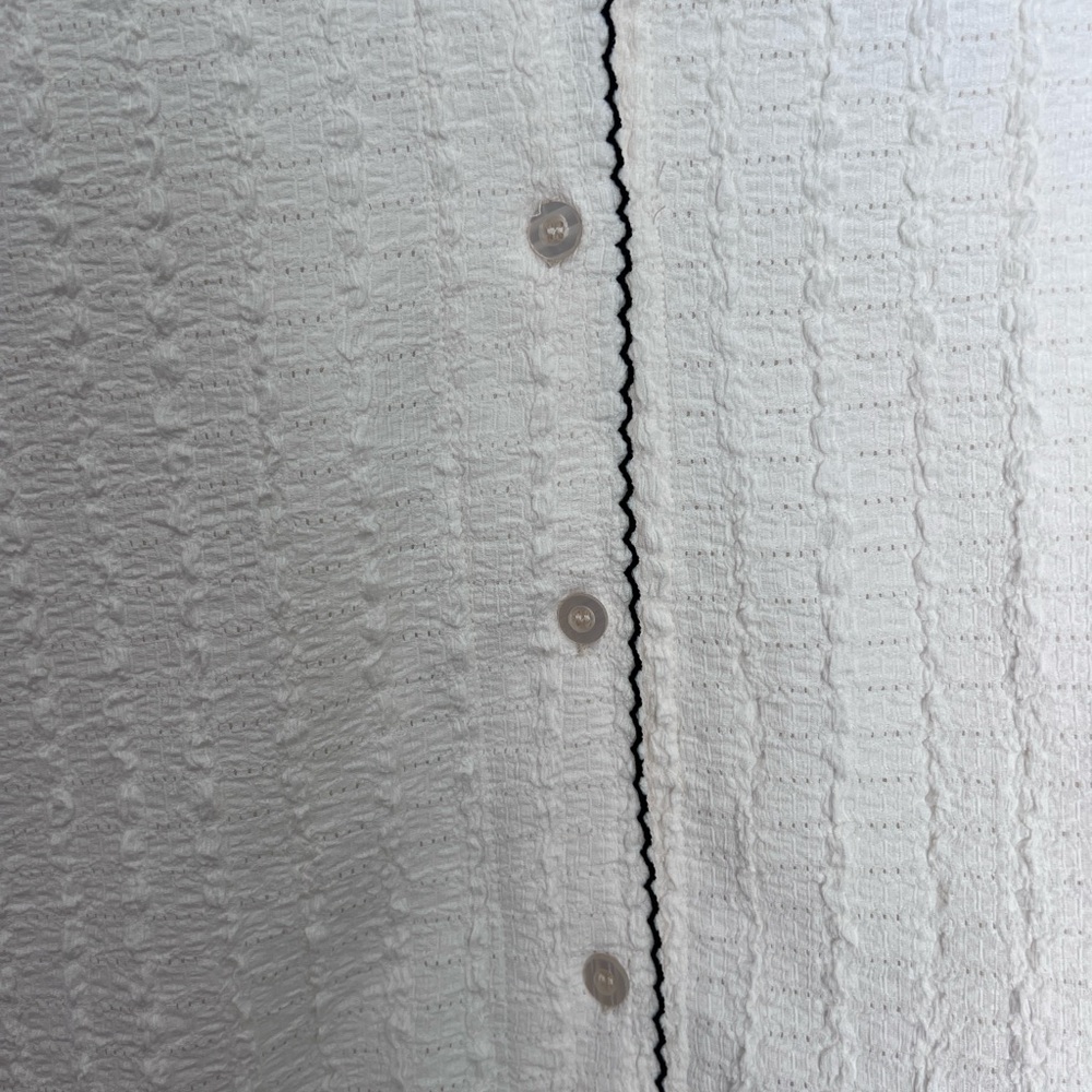 Polagram Cream Blouse NWOT 1XL - Picture 4 of 9